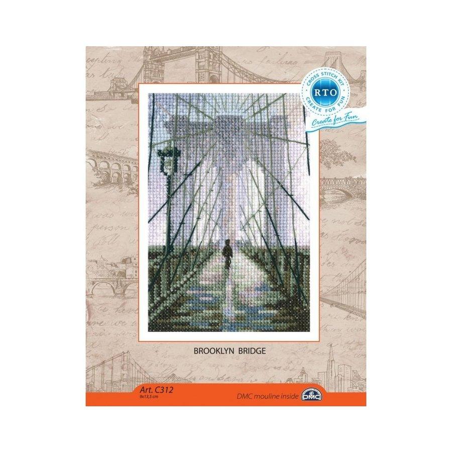 Brooklyn bridge C312 Counted Cross Stitch Kit