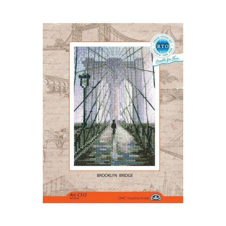 Brooklyn bridge C312 Counted Cross Stitch Kit