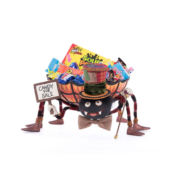 Broomstick Acres Spider Candy Dish by Katherine's Collection  4