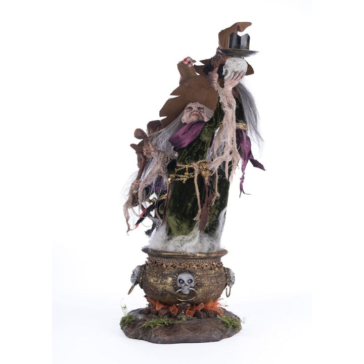 Broomstick Acres Witches Candle Holder by Katherine's Collection  1