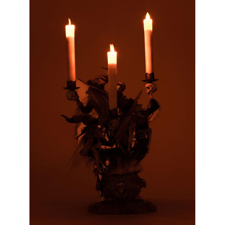 Broomstick Acres Witches Candle Holder by Katherine's Collection  5