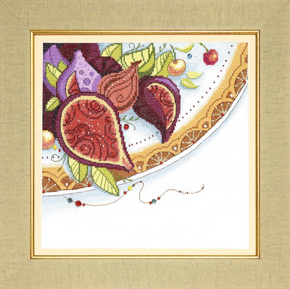 BT-186C Counted cross stitch kit Crystal Art "Colors of East. Fig"