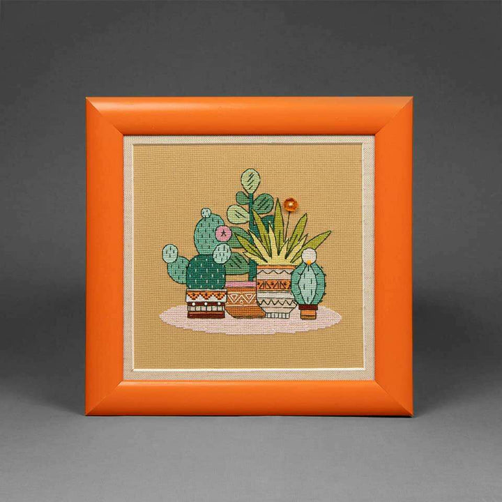 BT-199C Counted cross stitch kit Crystal Art Triptych "Bright Mexico"