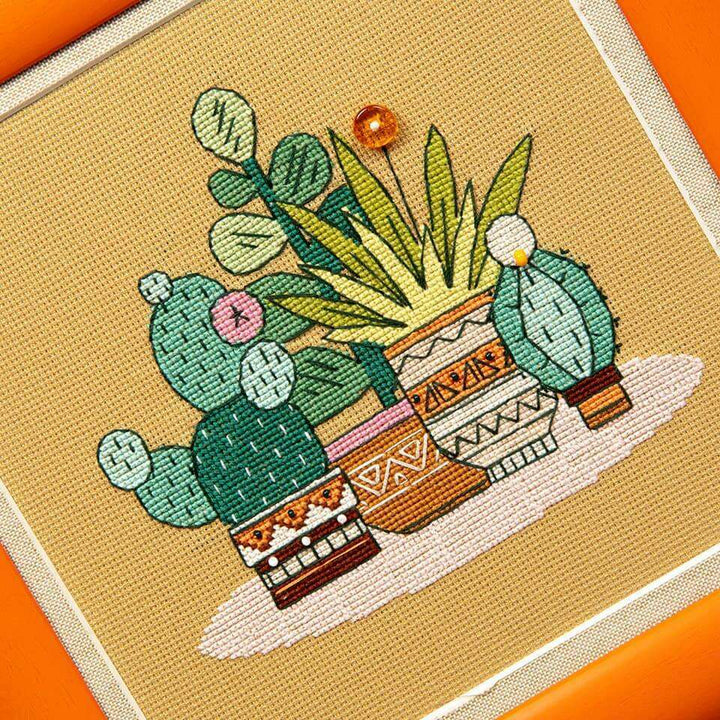 BT-199C Counted cross stitch kit Crystal Art Triptych "Bright Mexico"