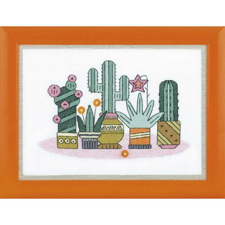 BT-205C Counted cross stitch kit Crystal Art Triptych "Bright Mexico"