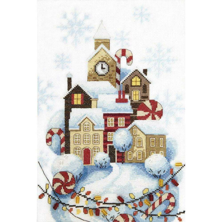 BT-257C Counted cross stitch kit Crystal Art "Gingerbread house"