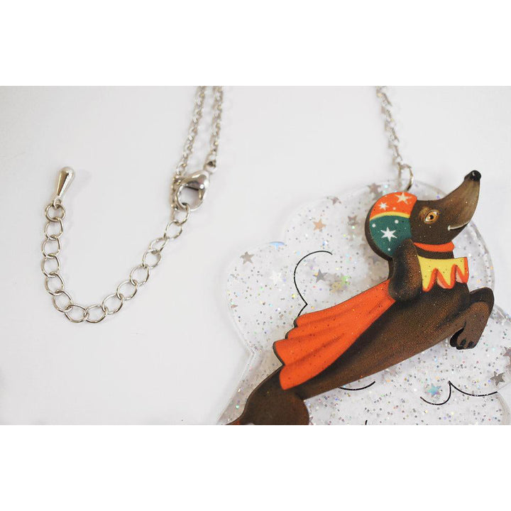 Bullet Dachshund Necklace and Brooch by Laliblue image 3