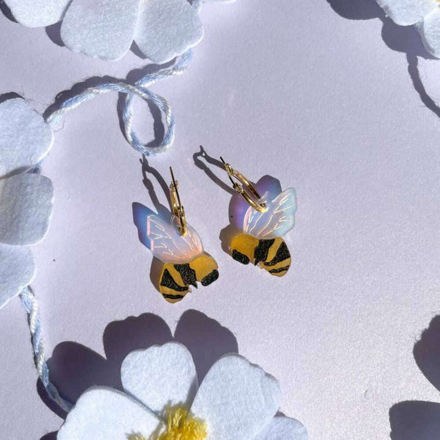 Bumble Bee Hoops 