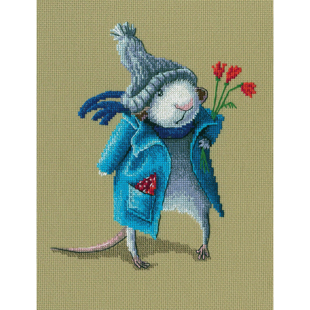 Bunch under the armpits M797 Counted Cross Stitch Kit
