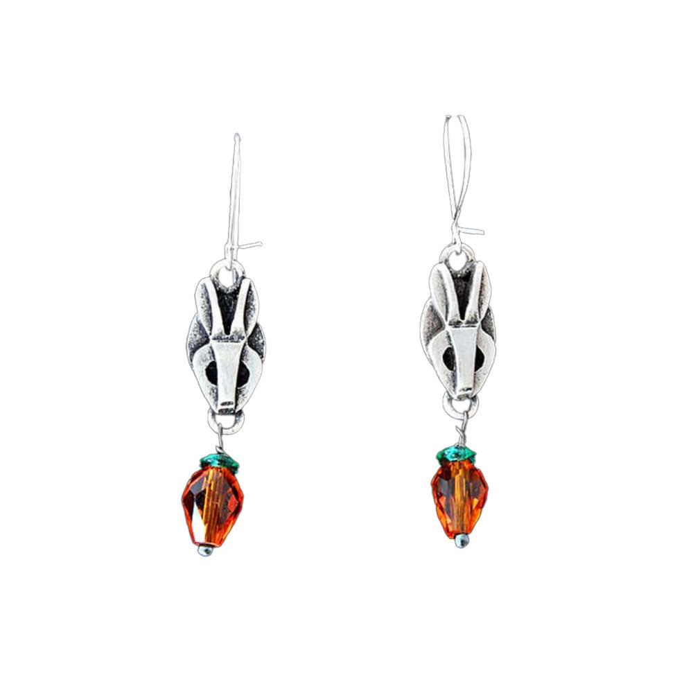 Bunny Earrings by Chickenscratch