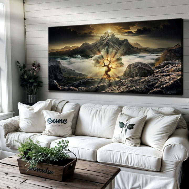 Burning Bush - Faith Wall Art II