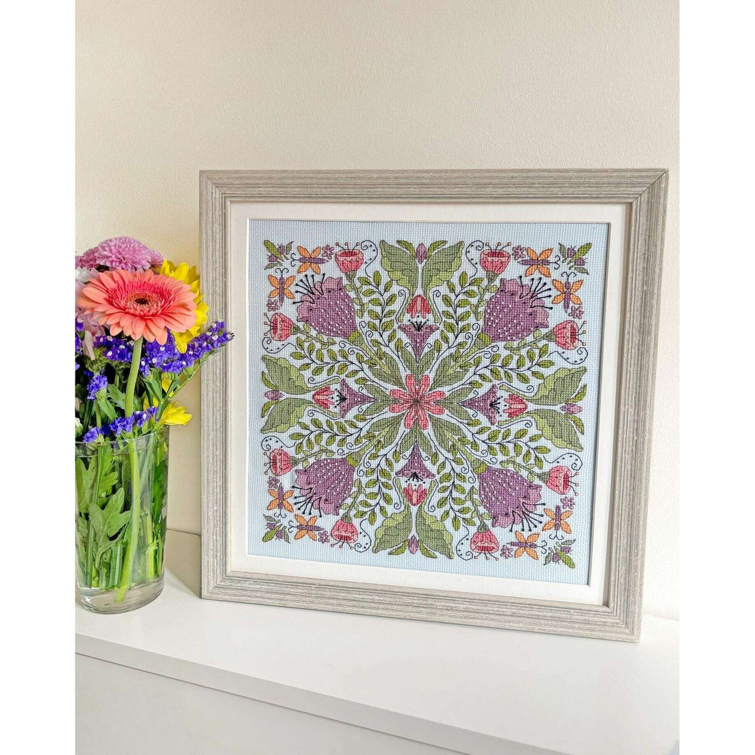 Bursting Blooms XBUF2 Counted Cross Stitch Kit