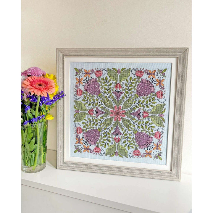 Bursting Blooms XBUF2 Counted Cross Stitch Kit