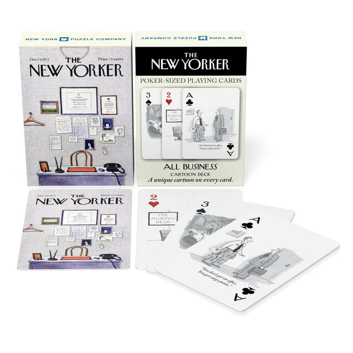 Business and Office Cartoons Playing Cards