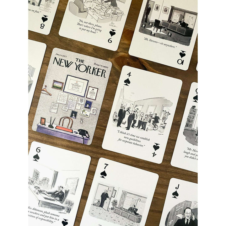 Business and Office Cartoons Playing Cards