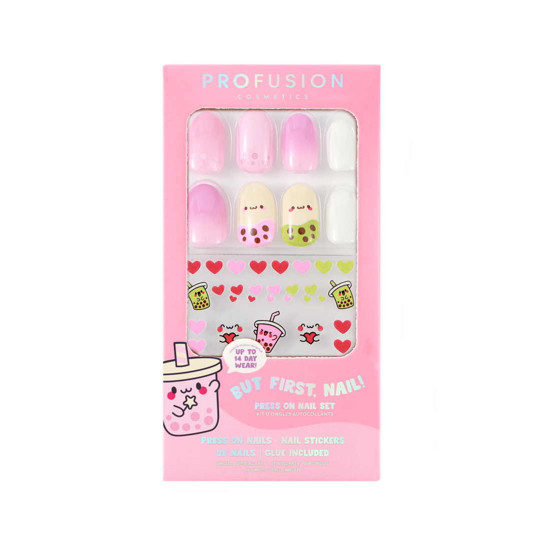 But, First, Nail Press On Nail Set