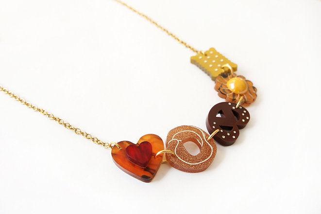 Butter Cookies Necklace by LaliBlue - Quirks!