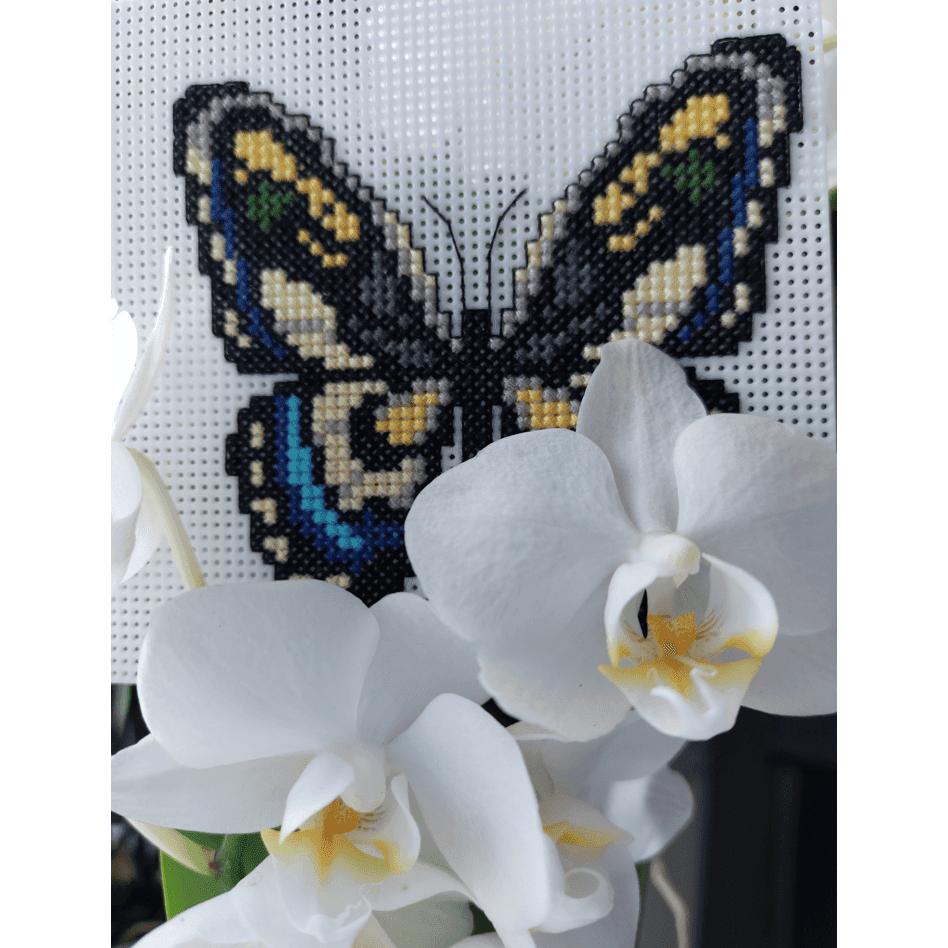 "Butterflies" 117CS Counted Cross-Stitch Kit