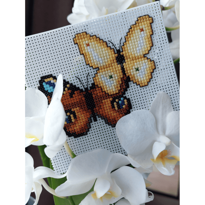 "Butterflies" 117CS Counted Cross-Stitch Kit