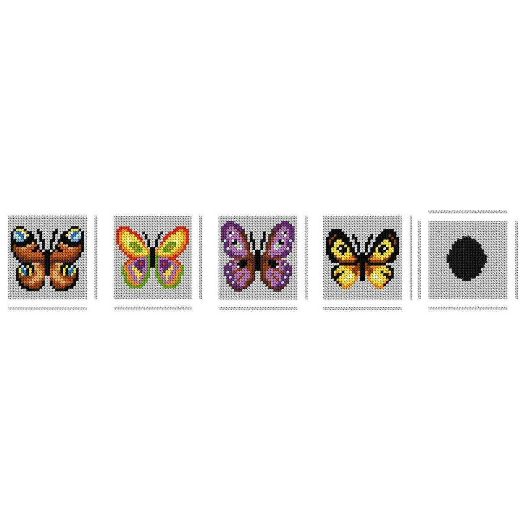 Butterflies 164CS Counted Cross-Stitch Kit