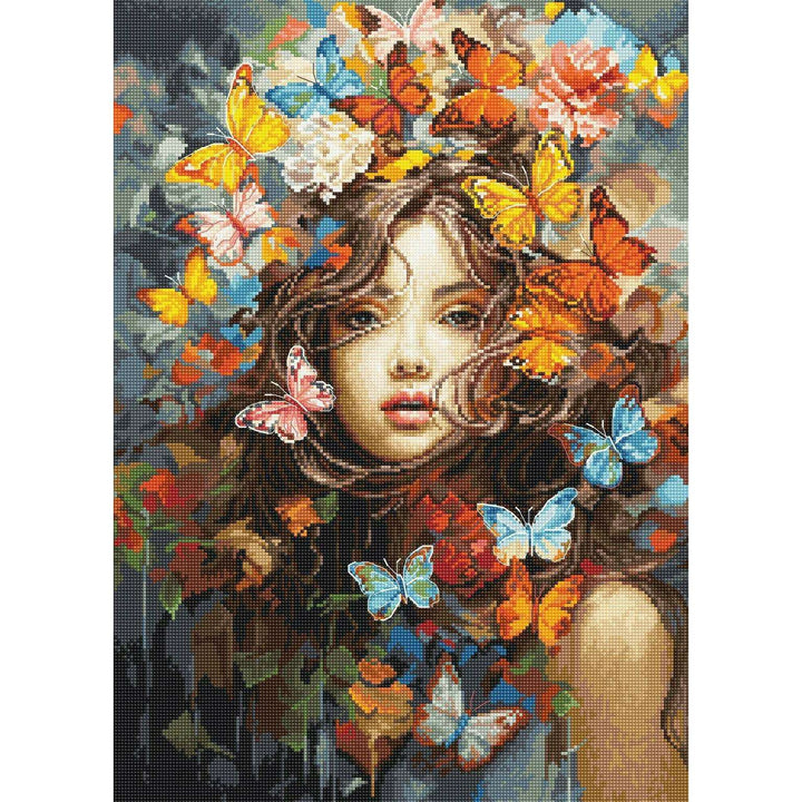 Butterflies Magic BU5043L Counted Cross-Stitch Kit