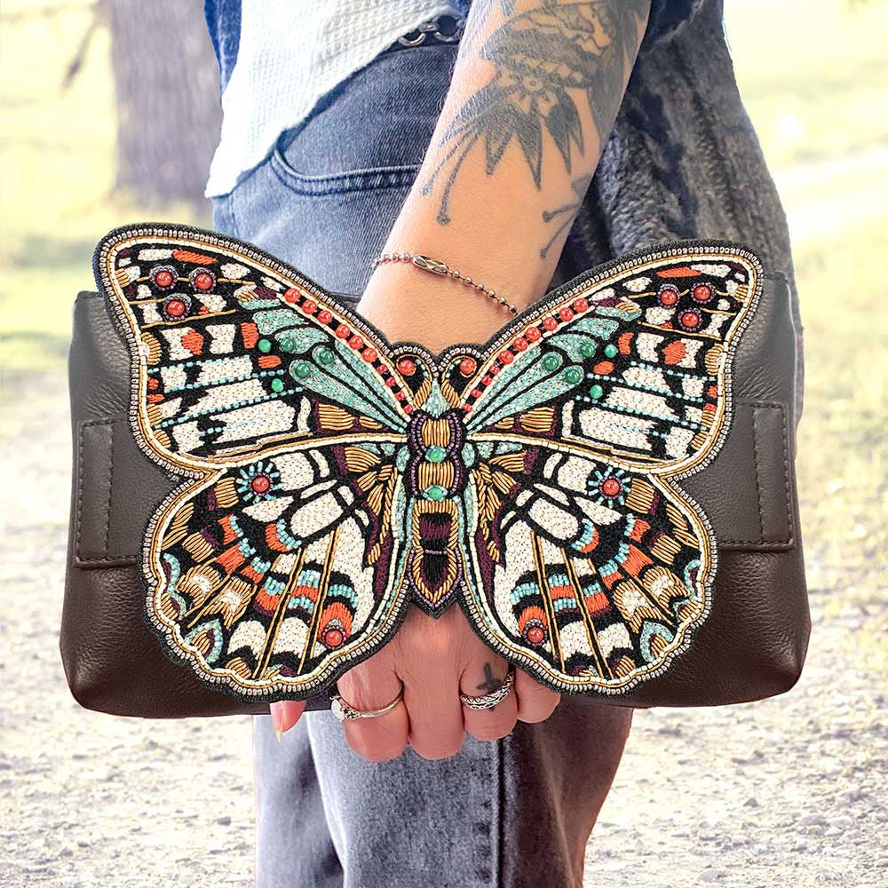 Butterfly Effect Crossbody Handbag by Mary Frances Image 4