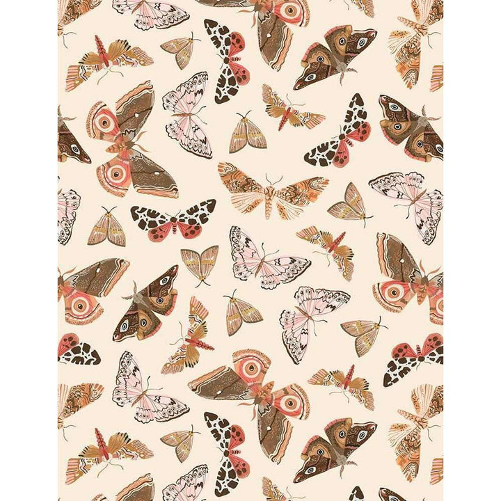 Butterfly Vintage Dress in Cream