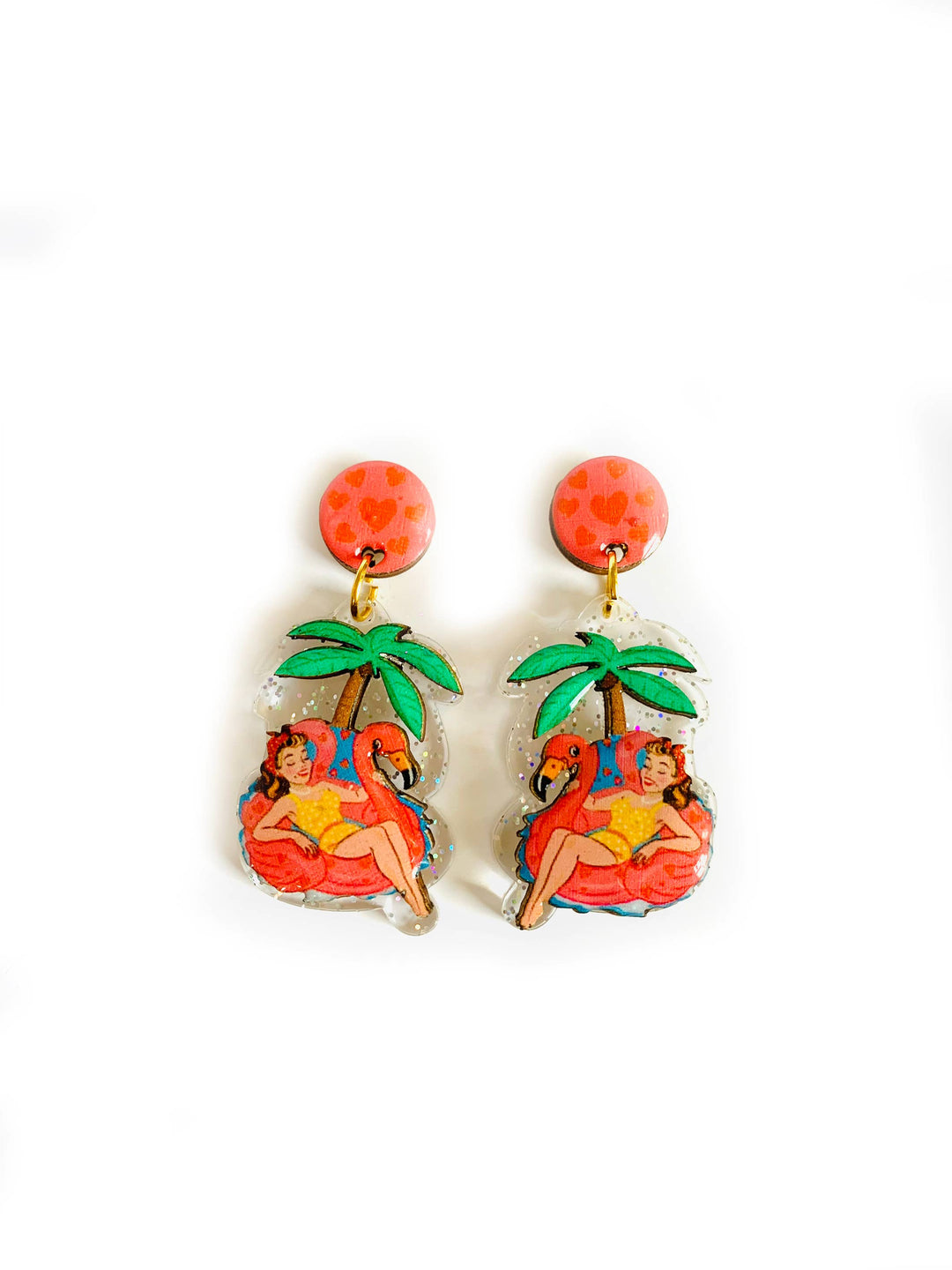 Frankie Tropicana Earrings by Rosie Rose Parker