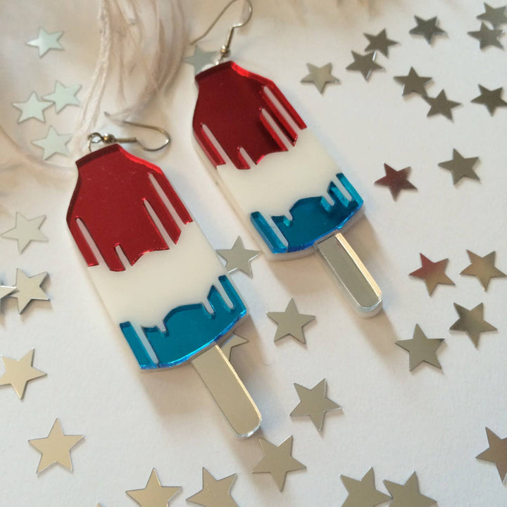 Rocket Bomb Popsicle Earrings