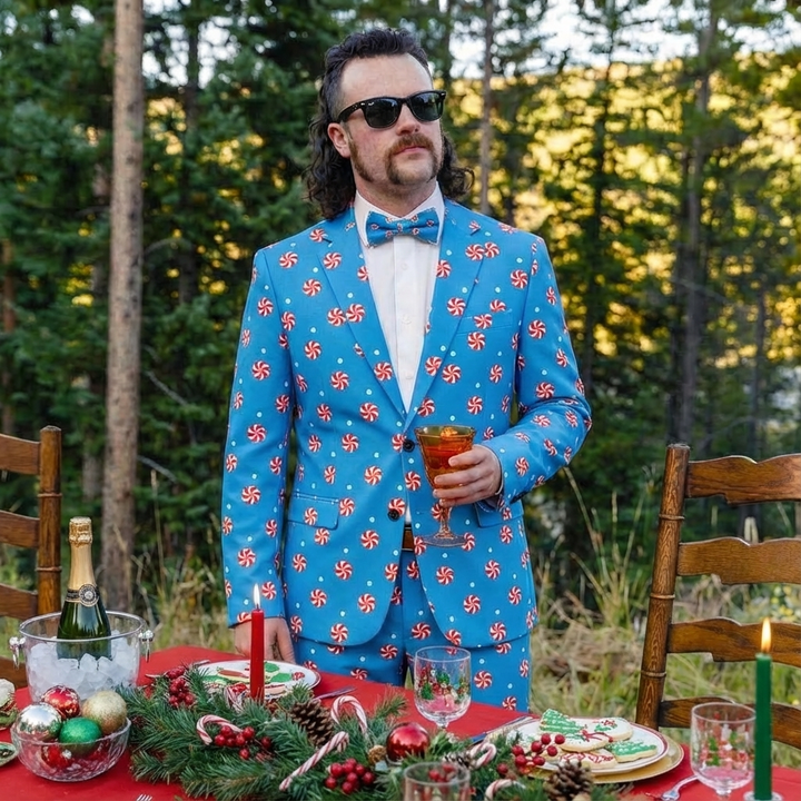 The Mint Condition | Holiday Peppermint Suit