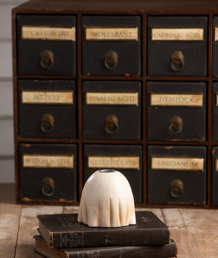 Surprised Ghost Candlestick by Bethany Lowe Designs, image 3