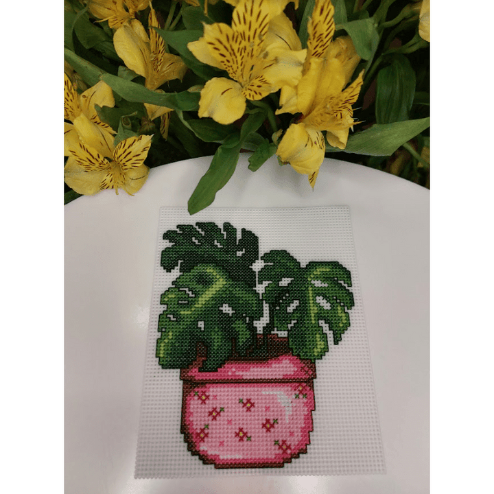 "Cactus" 108CS Counted Cross-Stitch Kit