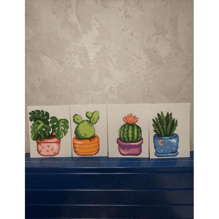 "Cactus" 108CS Counted Cross-Stitch Kit