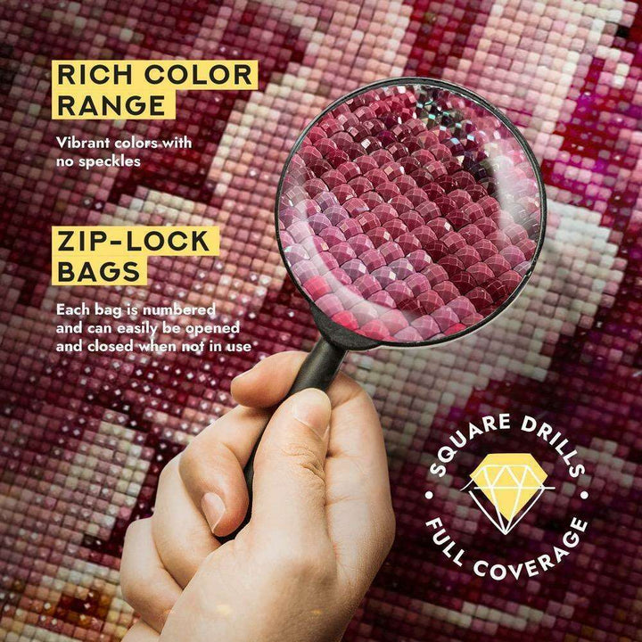Cactus CS2706 7.9 x 7.9 inches Crafting Spark Diamond Painting Kit
