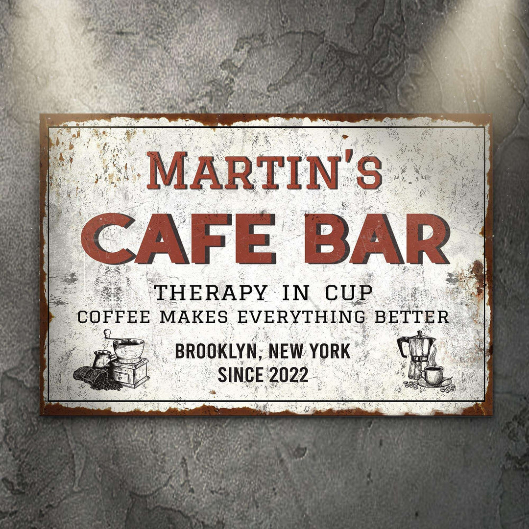 Cafe Bar Sign