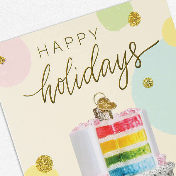 Cake Christmas Card