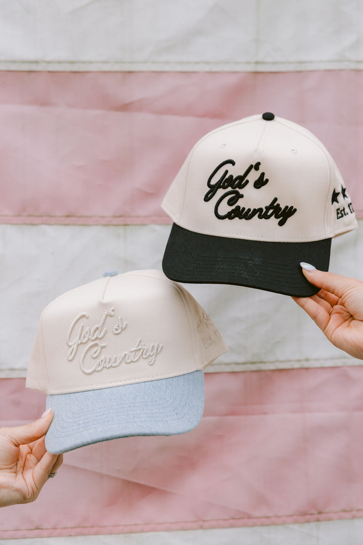 God's Country - Vintage Trucker Hat