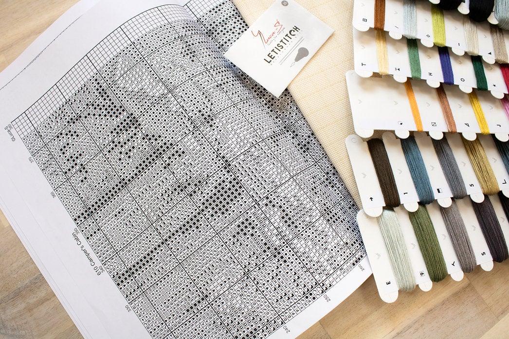 Camper's Cabin B610L Counted Cross-Stitch Kit