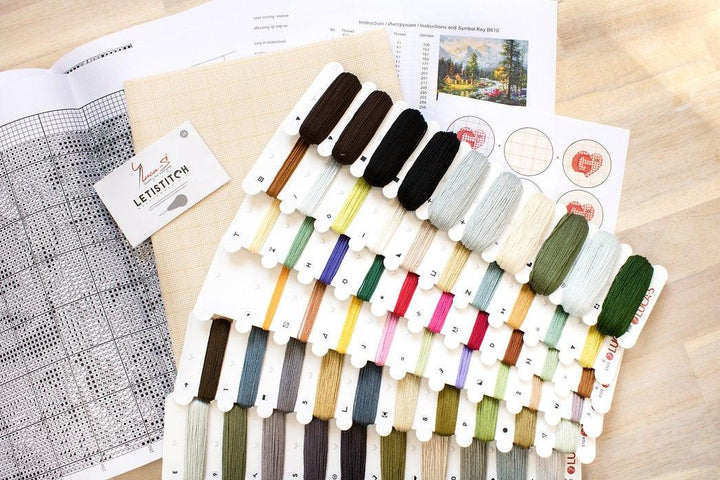 Camper's Cabin B610L Counted Cross-Stitch Kit