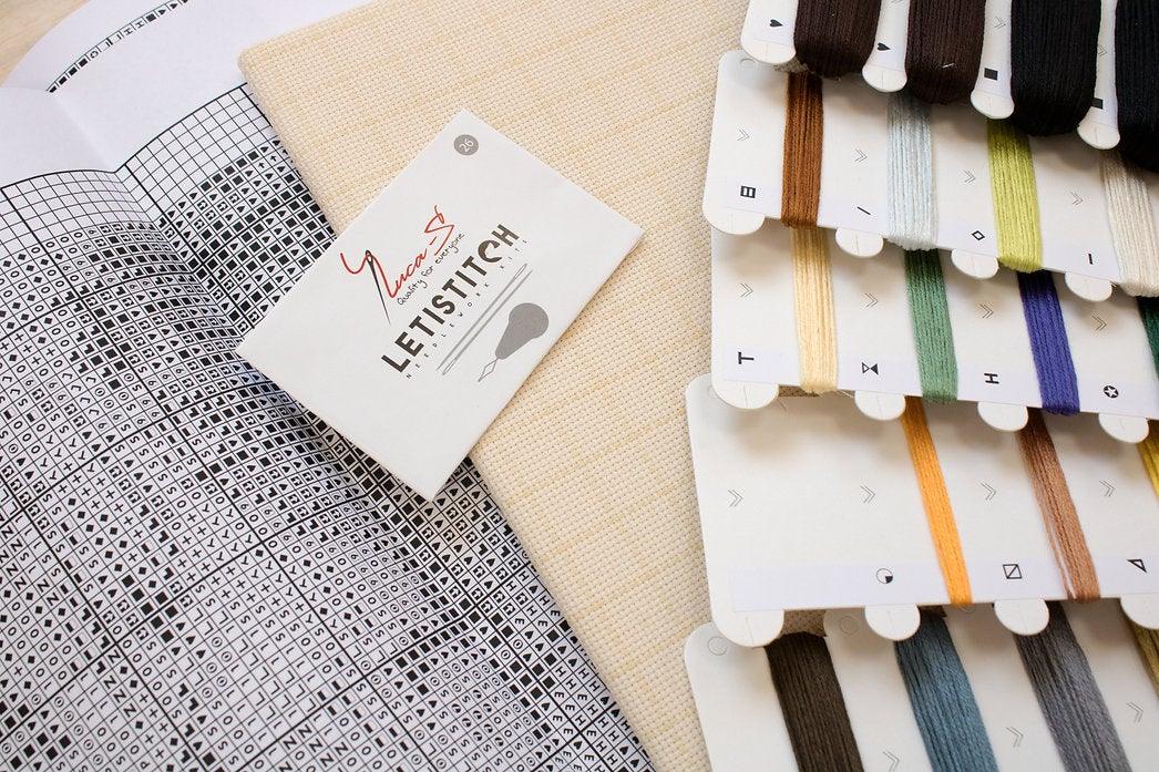 Camper's Cabin B610L Counted Cross-Stitch Kit