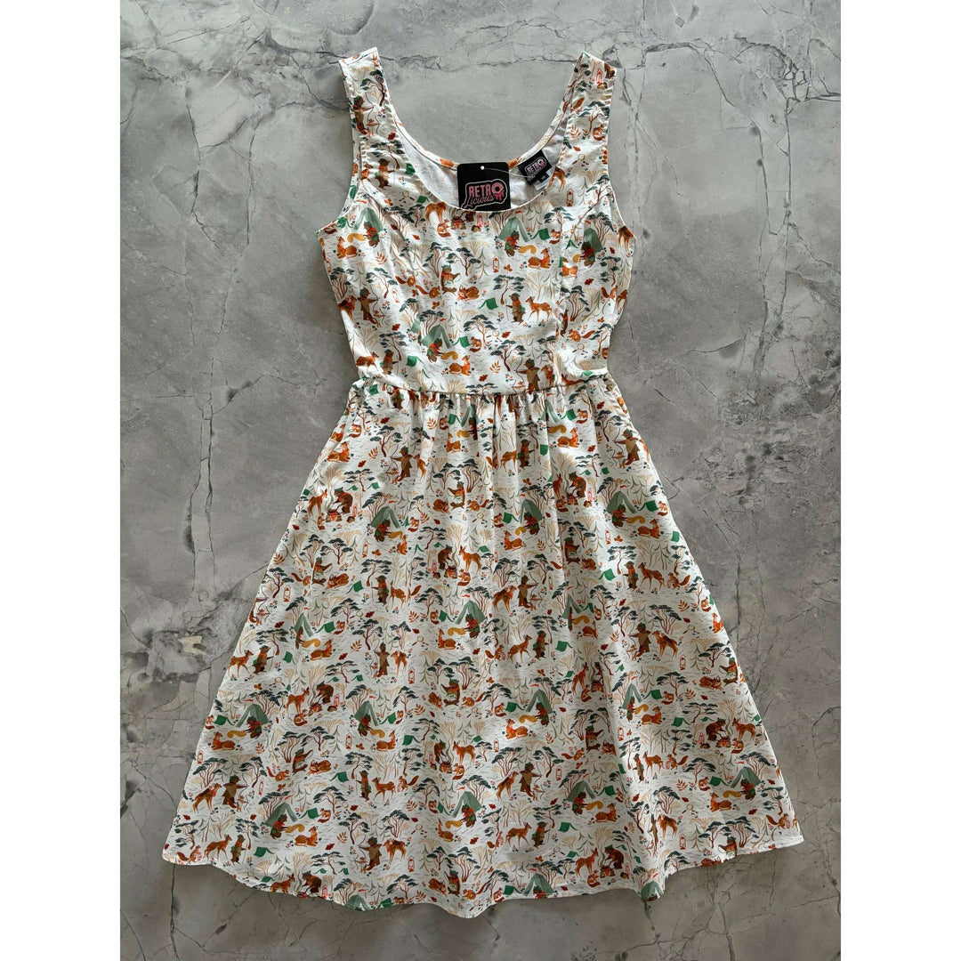 Campsite Fit & Flare Dress