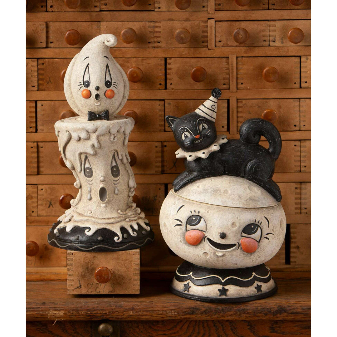 johanna parker Candlestick Gus & Mourning Rus and cat by Bethany Lowe Designs, image 4