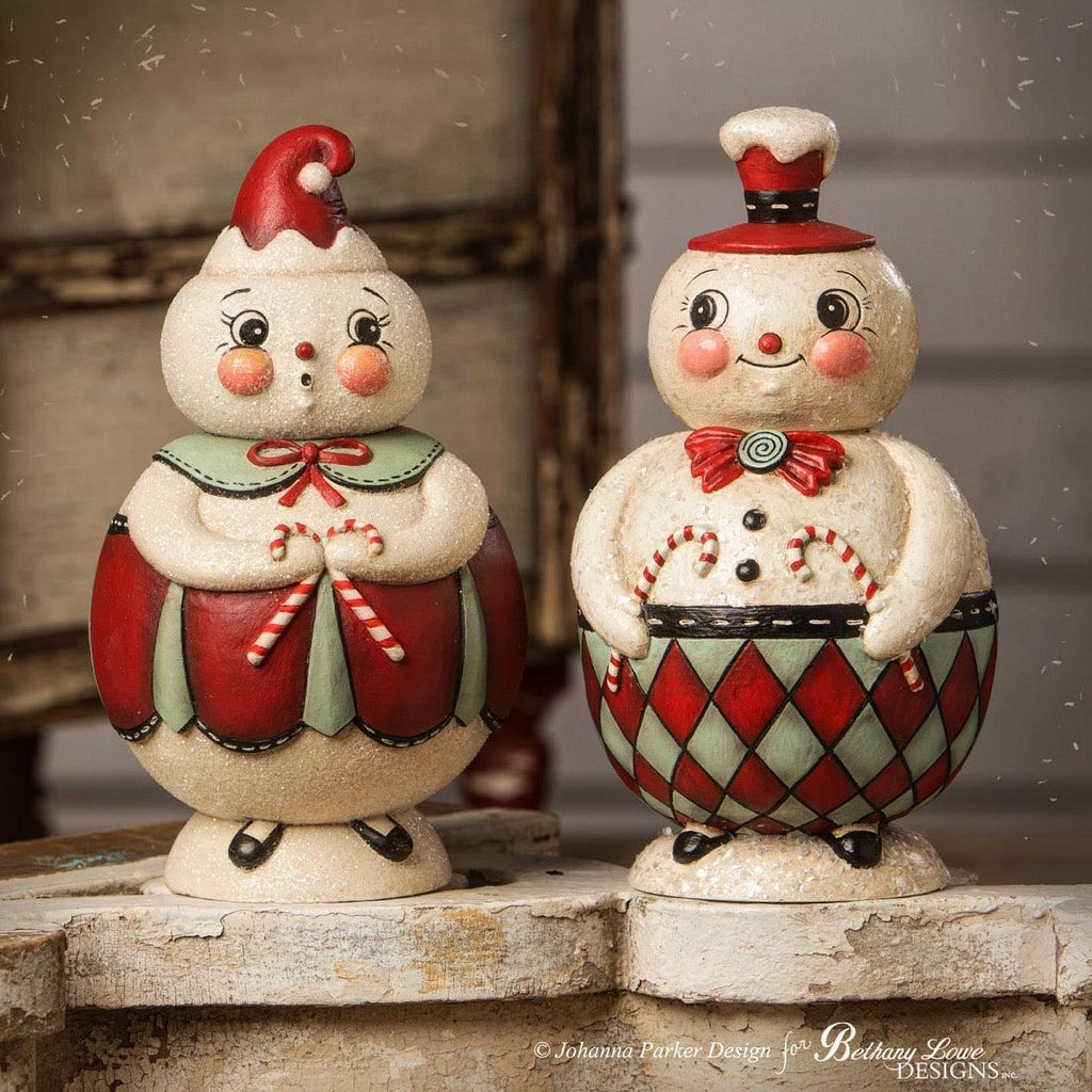 Candy Cane Couple by Johanna Parker for Bethany Lowe - Quirks!