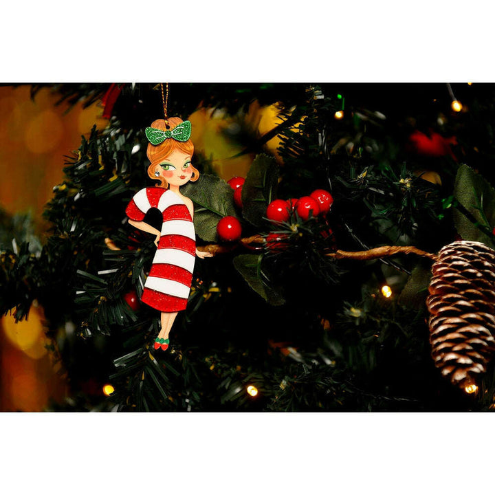 Candy Cane Tree Ornament by Laliblue – view 3