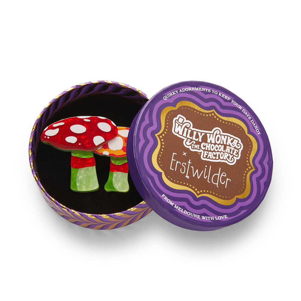 Candy Mushrooms Brooch by Erstwilder image 2