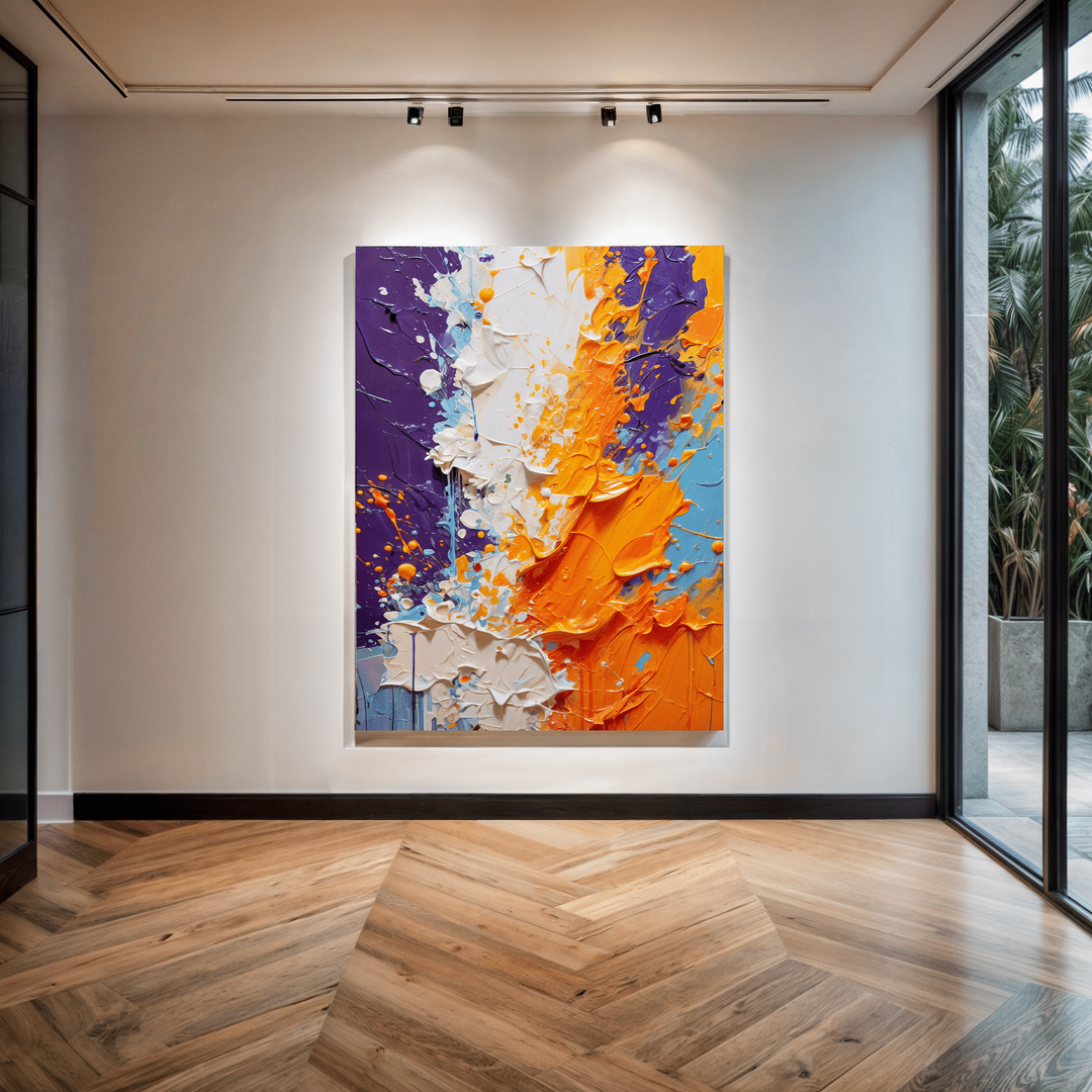 Canvas Print: "Chromatic Rift"