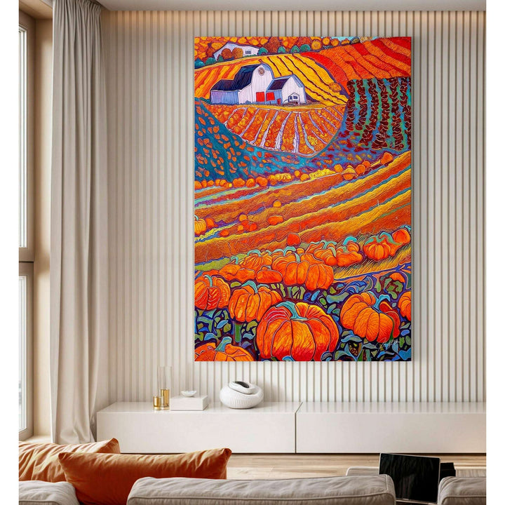 Canvas Print: "Harvest Hues"