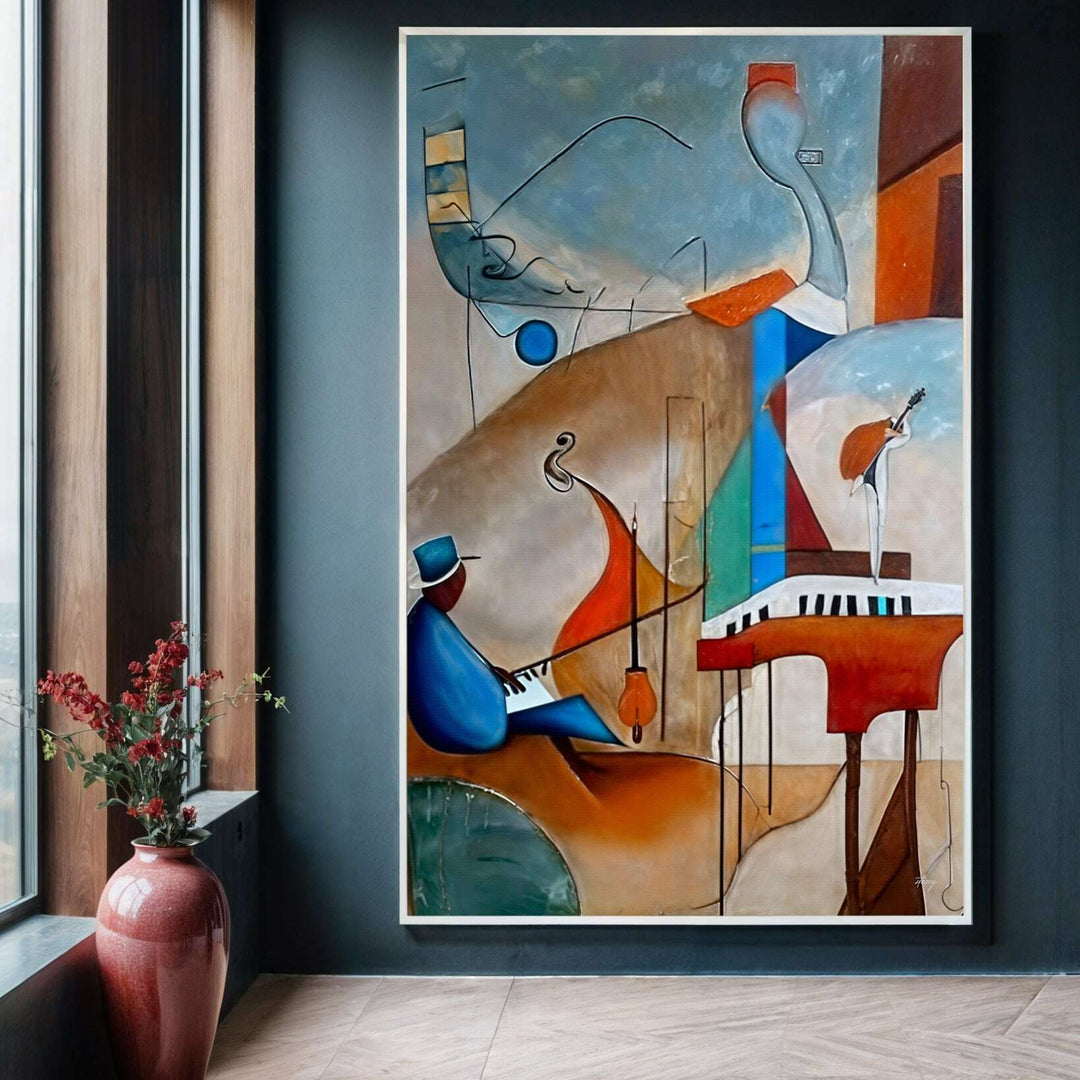 Canvas Print: "Melodic Abstraction"