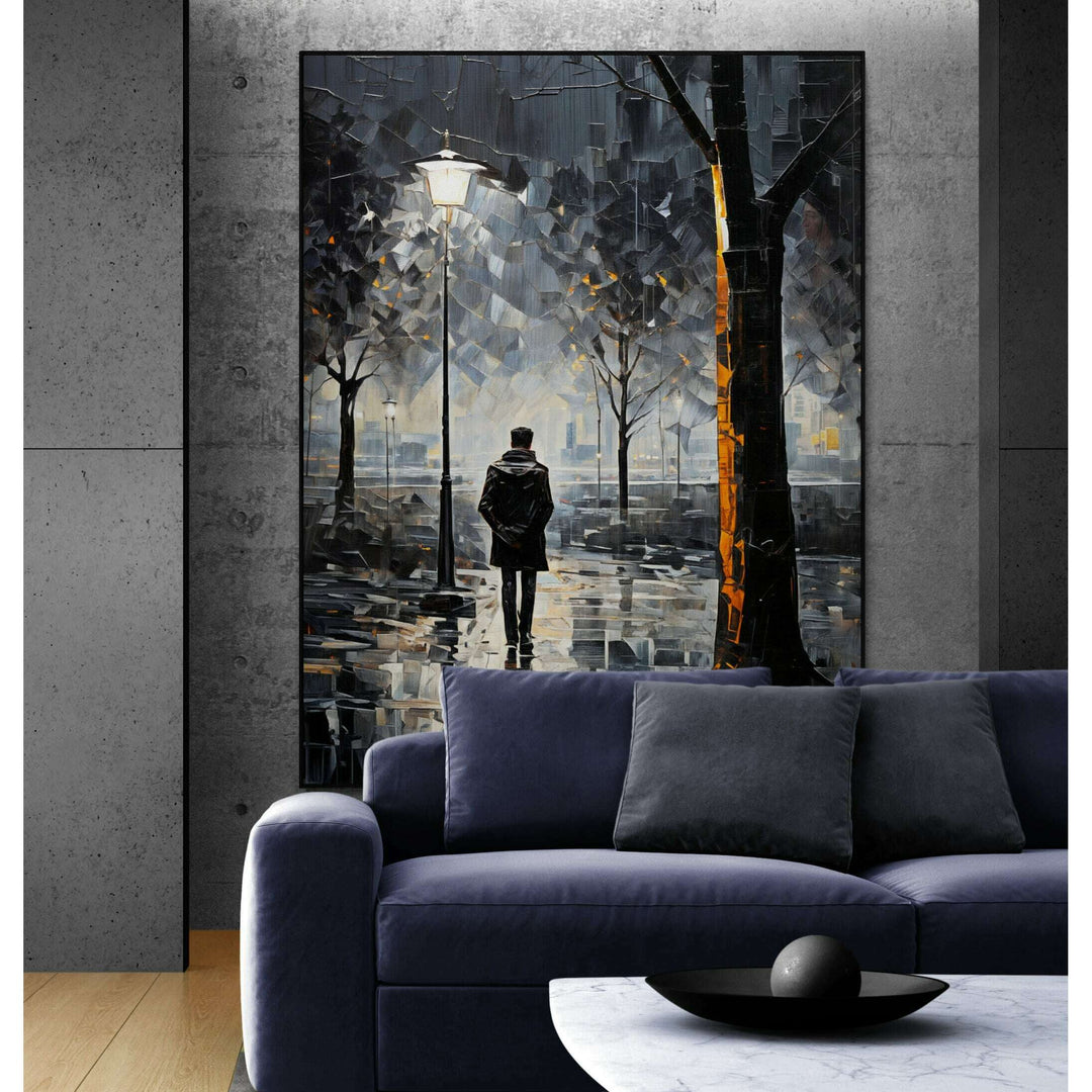 Canvas Print: "Solitary Reflection"