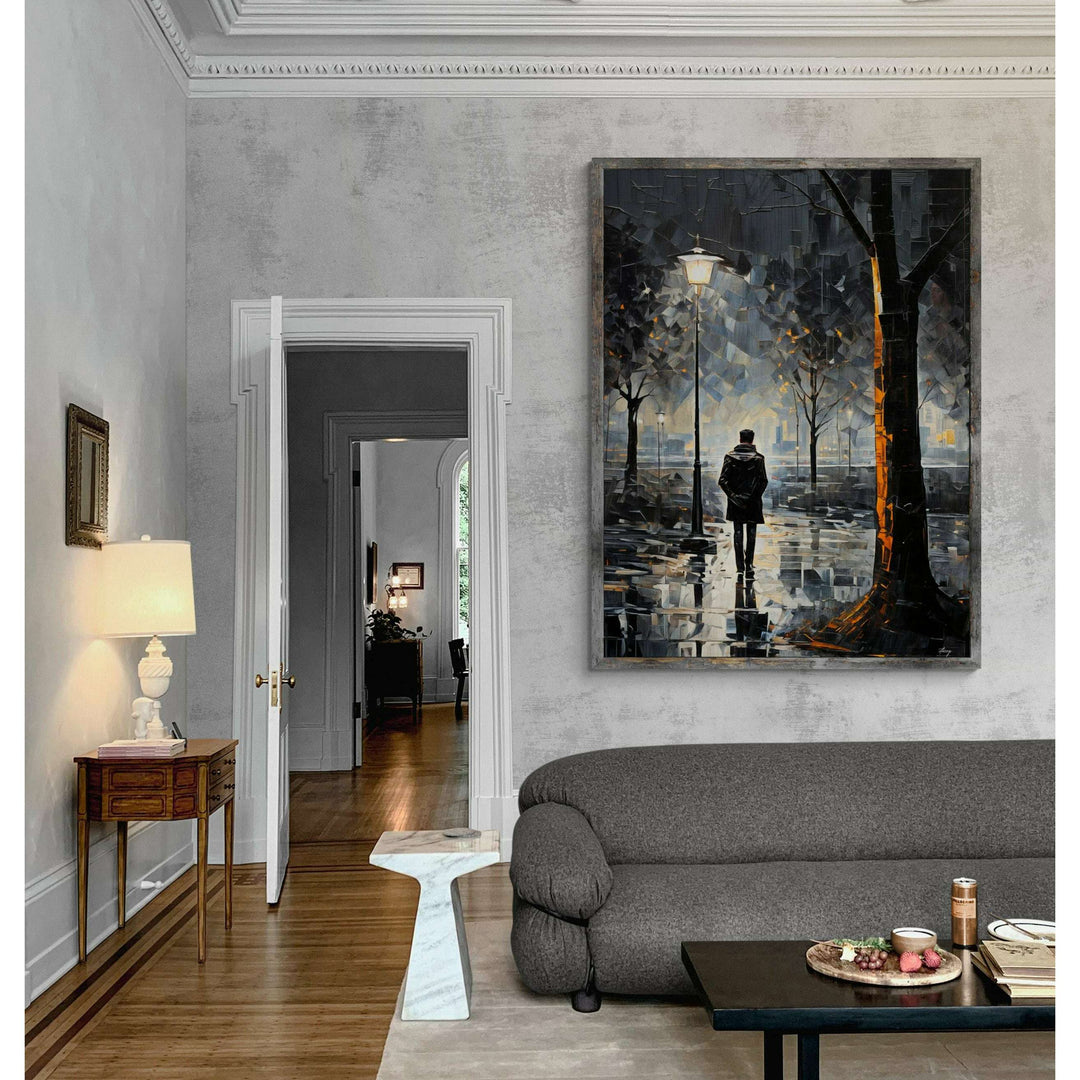 Canvas Print: "Solitary Reflection"